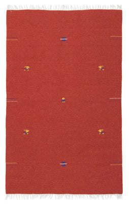 Tapis Kelim - Tendance - 180 x 120 cm - rouge