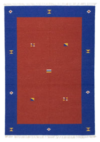 Tapis Kelim - Tendance - 180 x 120 cm - rouge