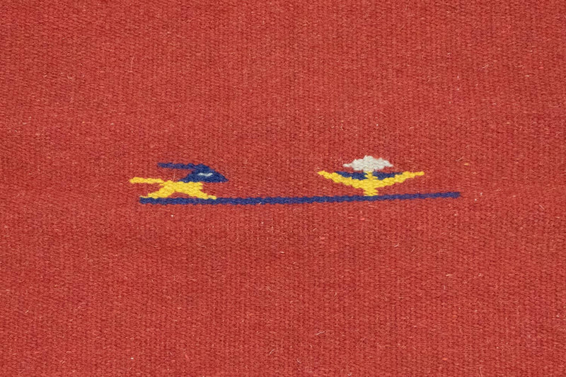 Tapis Kelim - Tendance - 180 x 120 cm - rouge