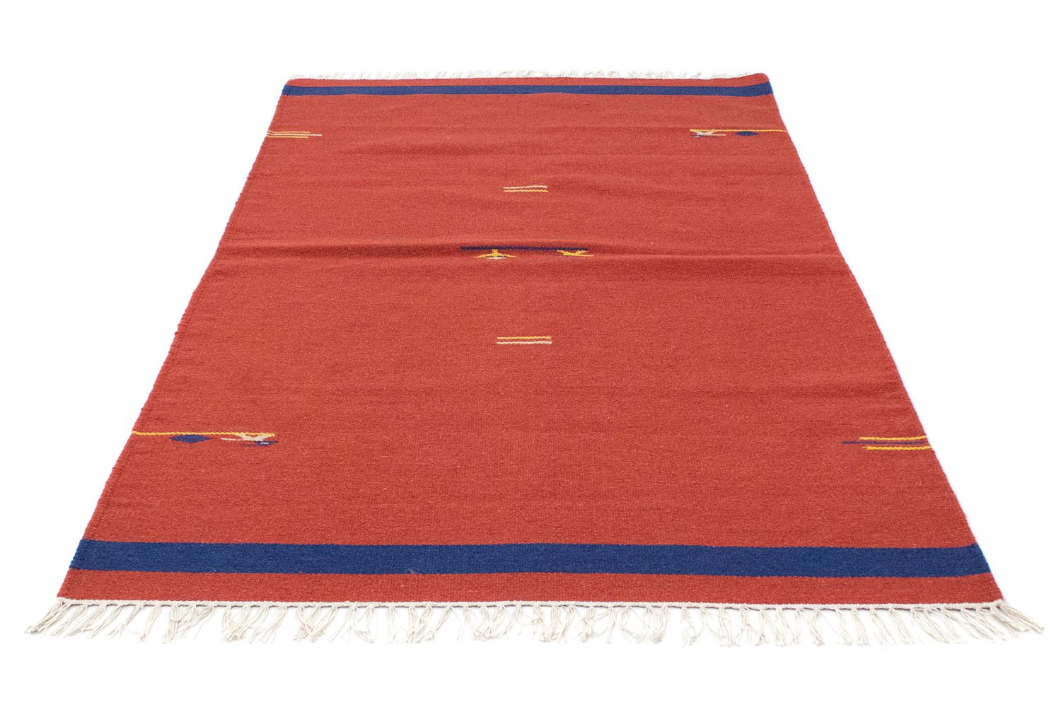 Tapis Kelim - Tendance - 180 x 120 cm - rouge