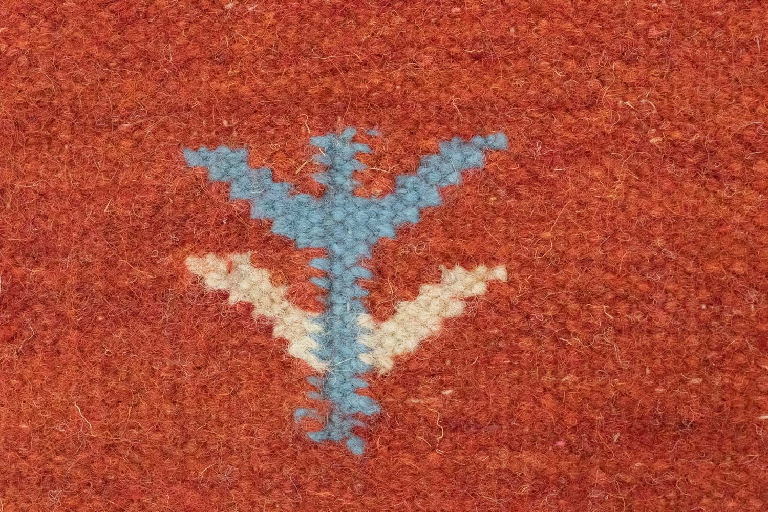 Tapis Kelim - Tendance - 200 x 140 cm - orange