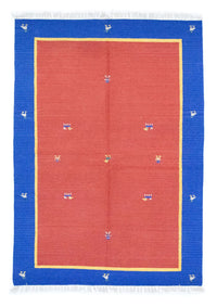 Tapis Kelim - Tendance - 200 x 140 cm - rouge