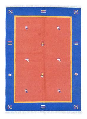 Tapis Kelim - Tendance - 200 x 140 cm - orange