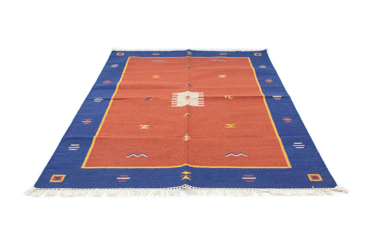 Tapis Kelim - Tendance - 200 x 140 cm - rouge