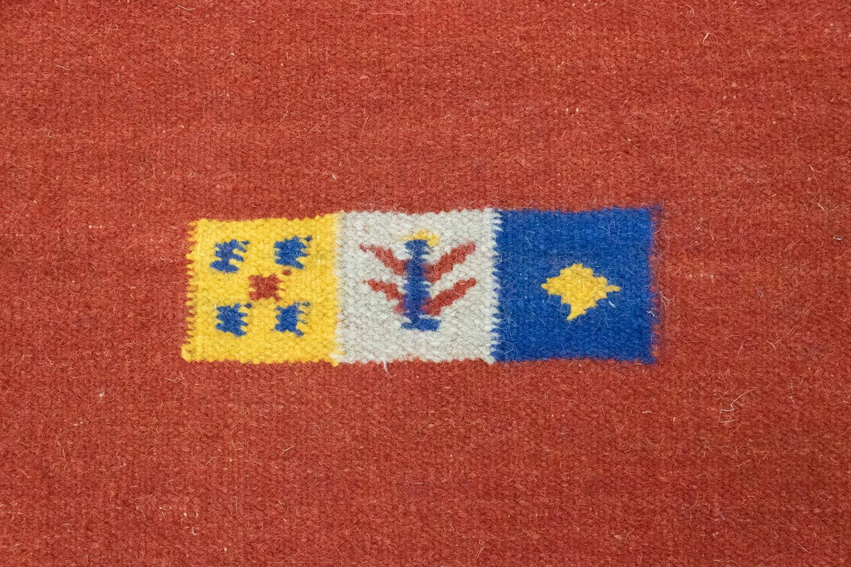 Tapis Kelim - Tendance - 200 x 140 cm - rouge