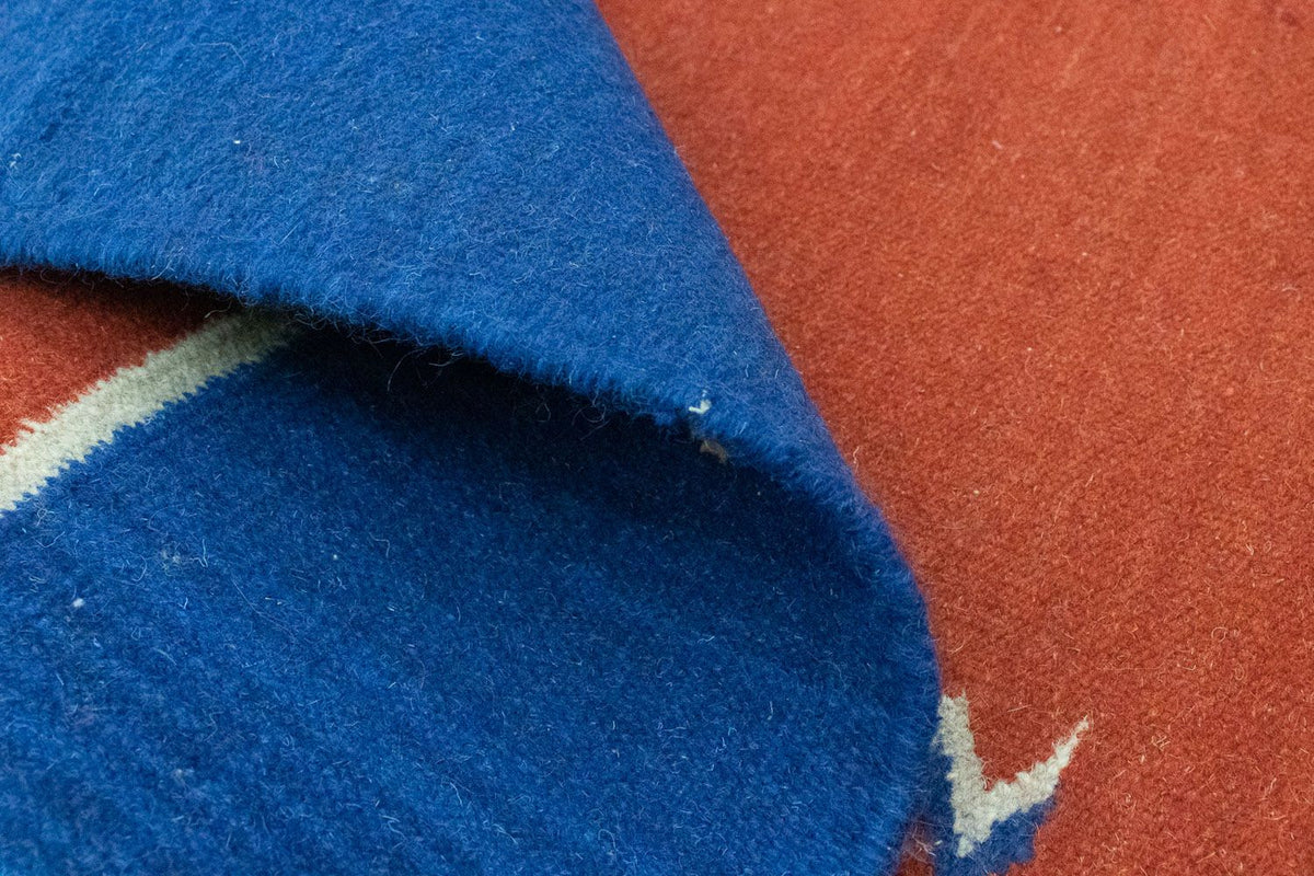 Tapis Kelim - Tendance - 200 x 140 cm - rouge