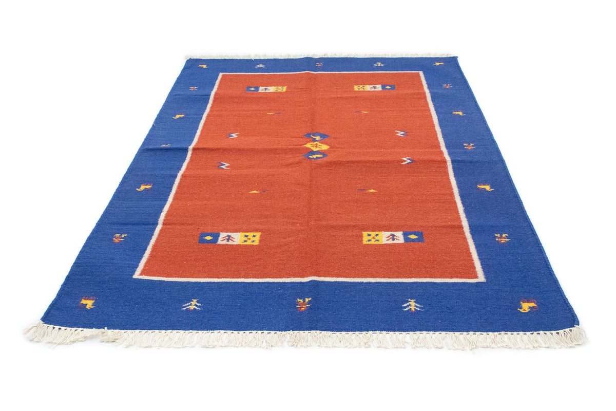 Tapis Kelim - Tendance - 200 x 140 cm - rouge