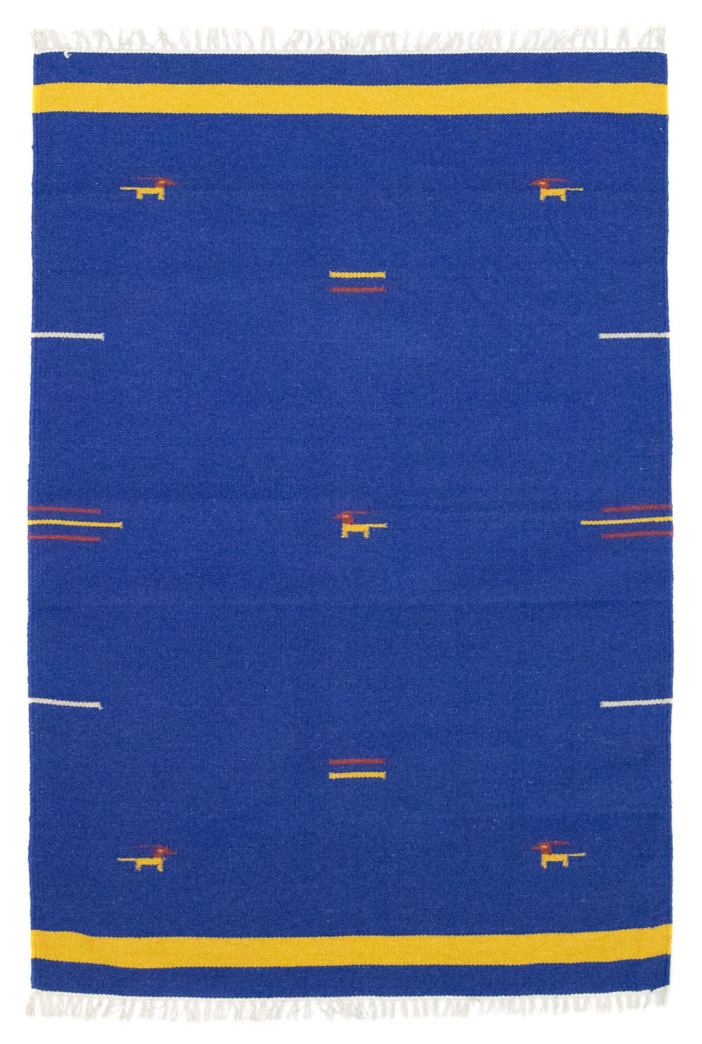 Tapis Kelim - Tendance - 180 x 120 cm - bleu