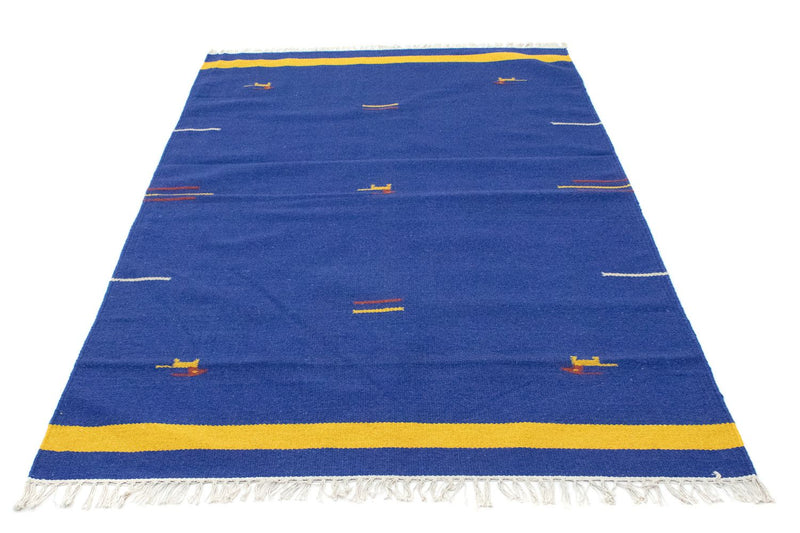 Tapis Kelim - Tendance - 180 x 120 cm - bleu