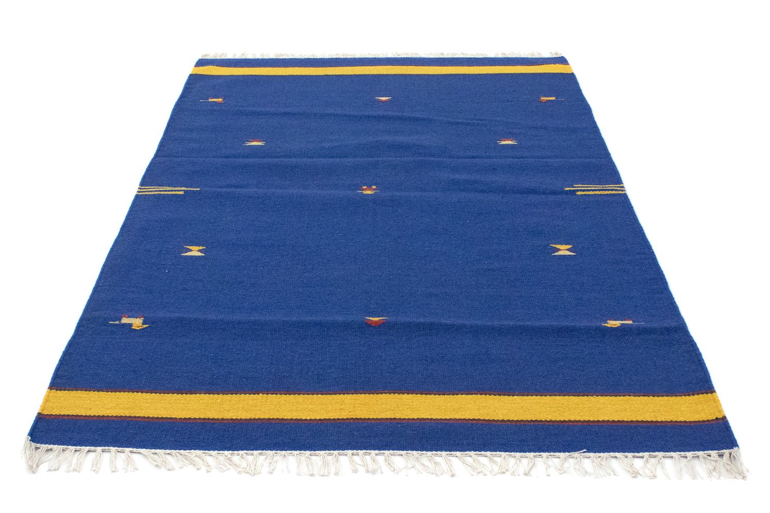 Tapis Kelim - Tendance - 180 x 120 cm - bleu