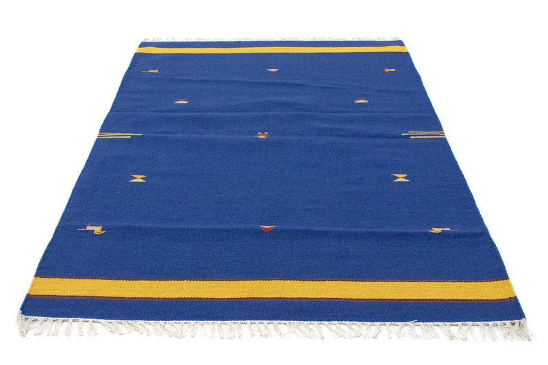 Tapis Kelim - Tendance - 180 x 120 cm - bleu
