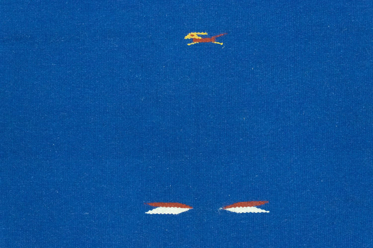 Tapis Kelim - Tendance - 180 x 120 cm - bleu