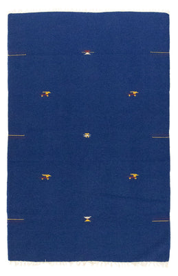 Tapis Kelim - Tendance - 180 x 120 cm - bleu