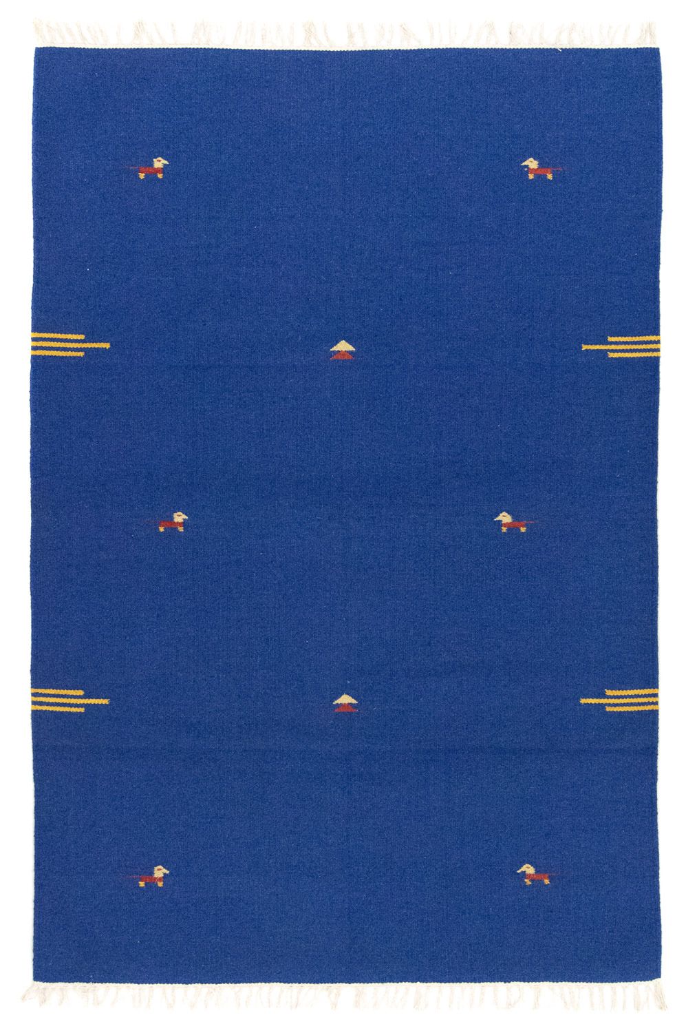 Tapis Kelim - Tendance - 180 x 120 cm - bleu