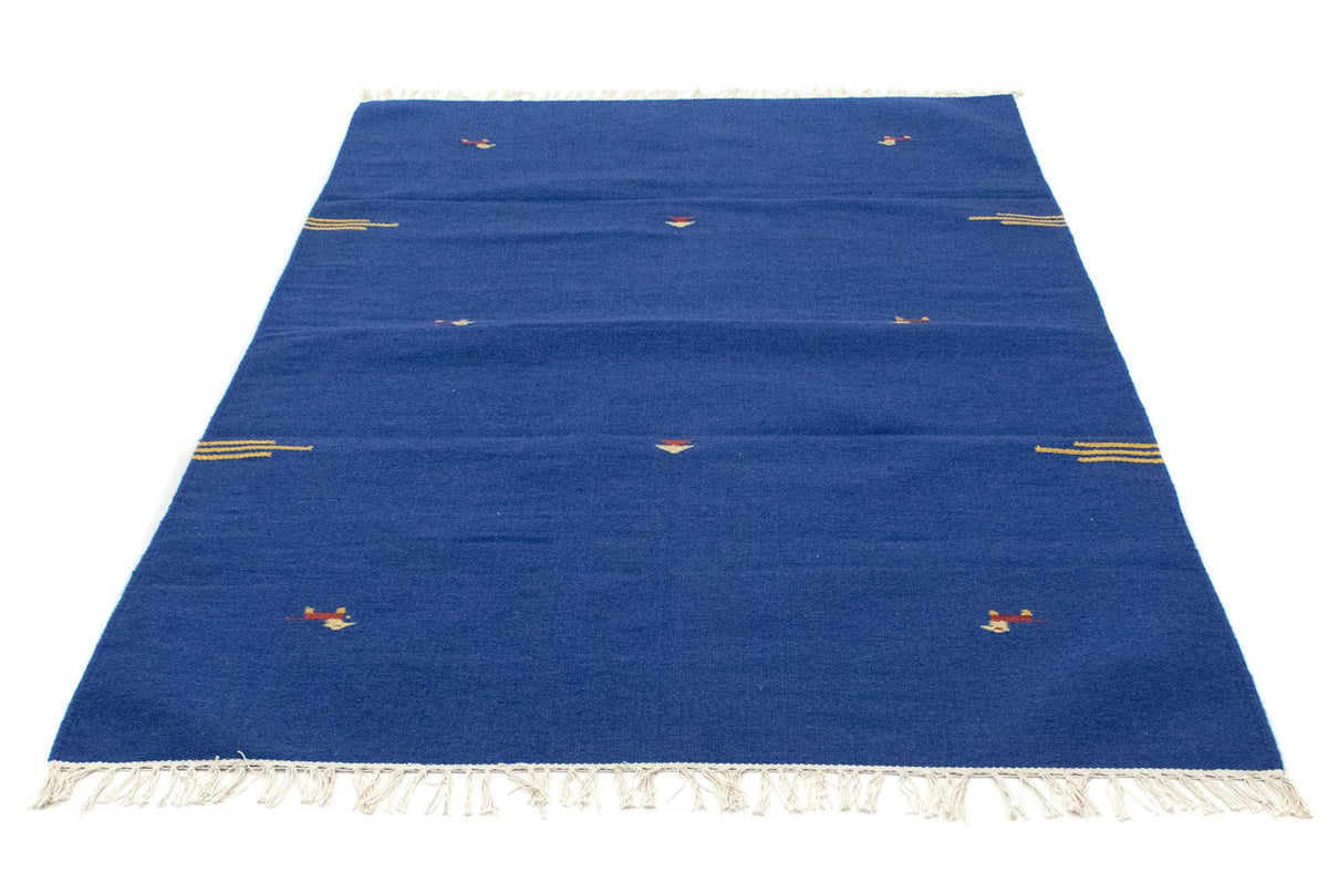 Tapis Kelim - Tendance - 180 x 120 cm - bleu