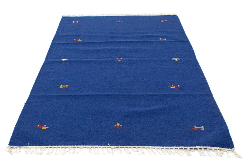 Tapis Kelim - Tendance - 180 x 120 cm - bleu