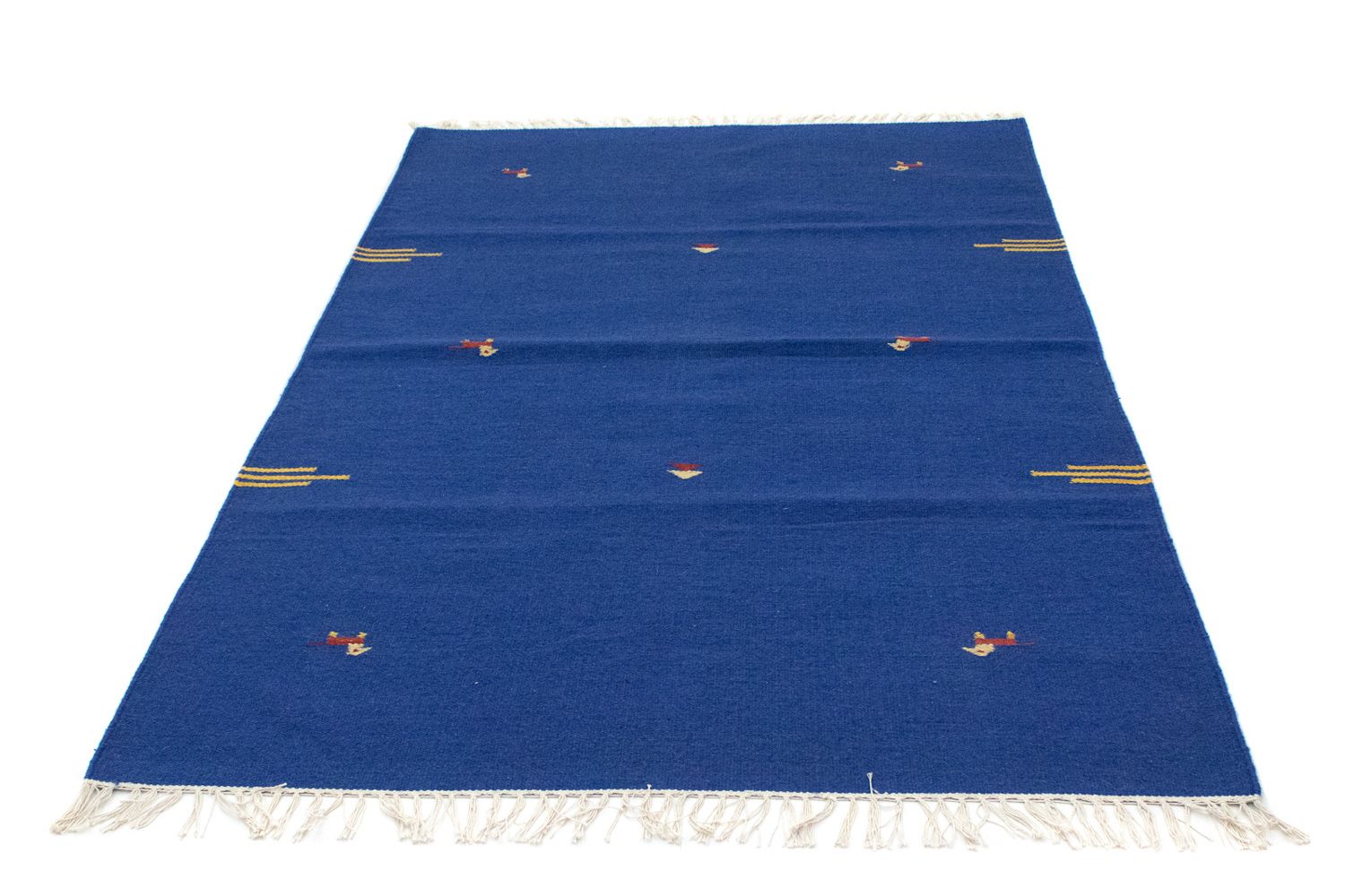 Tapis Kelim - Tendance - 180 x 120 cm - bleu
