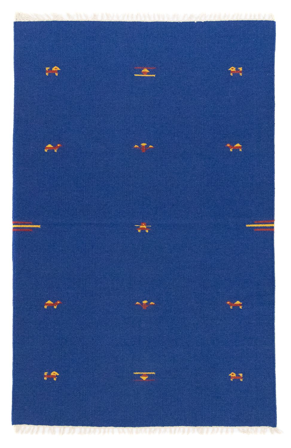 Tapis Kelim - Tendance - 180 x 120 cm - bleu
