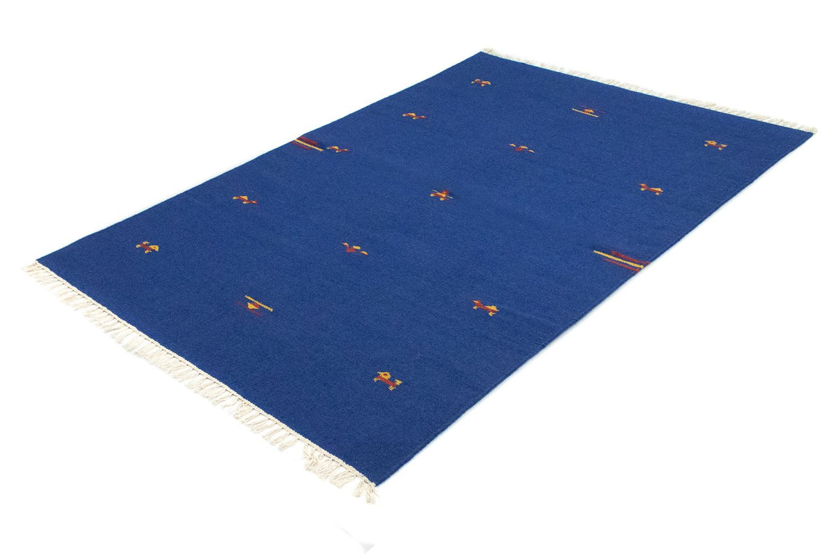 Tapis Kelim - Tendance - 180 x 120 cm - bleu