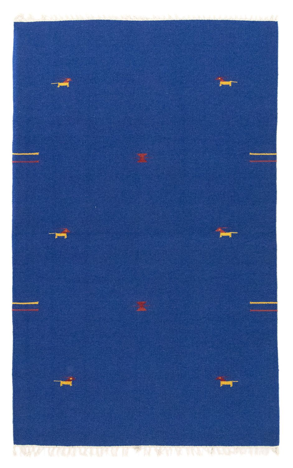 Tapis Kelim - Tendance - 180 x 120 cm - bleu