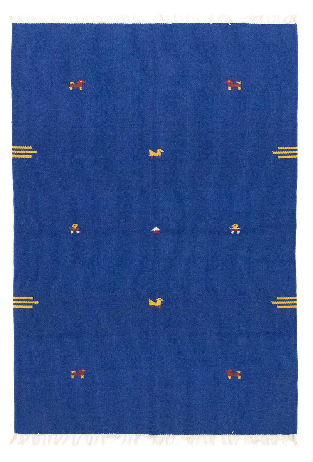 Tapis Kelim - Tendance - 180 x 120 cm - bleu