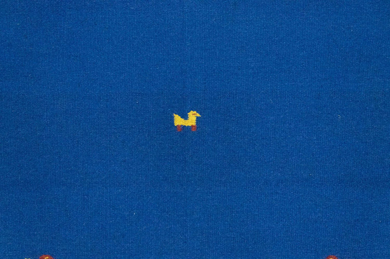 Tapis Kelim - Tendance - 180 x 120 cm - bleu