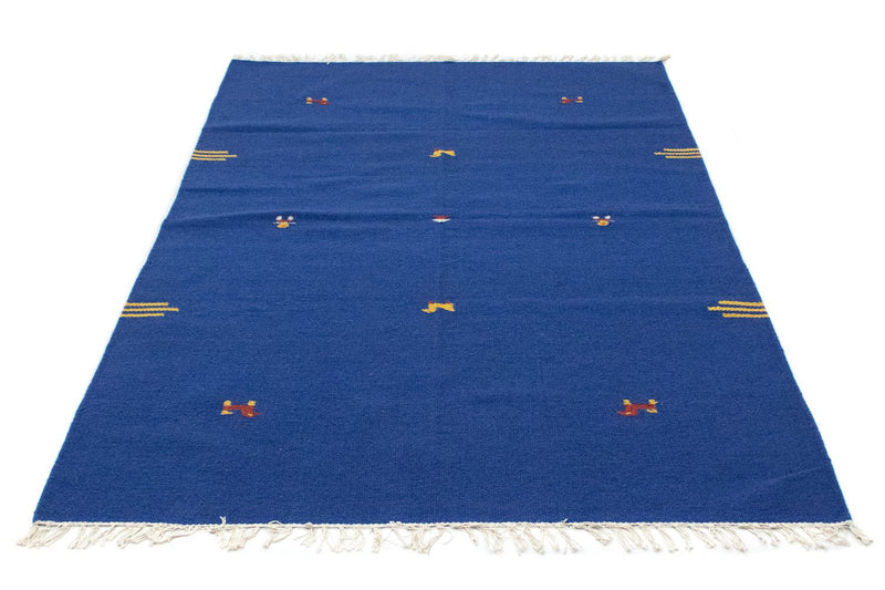 Tapis Kelim - Tendance - 180 x 120 cm - bleu