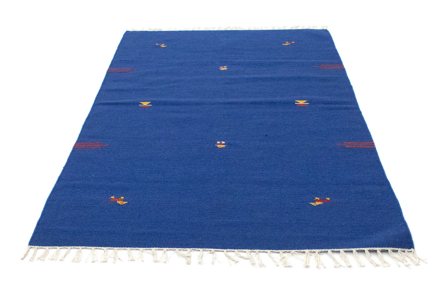 Tapis Kelim - Tendance - 180 x 120 cm - bleu