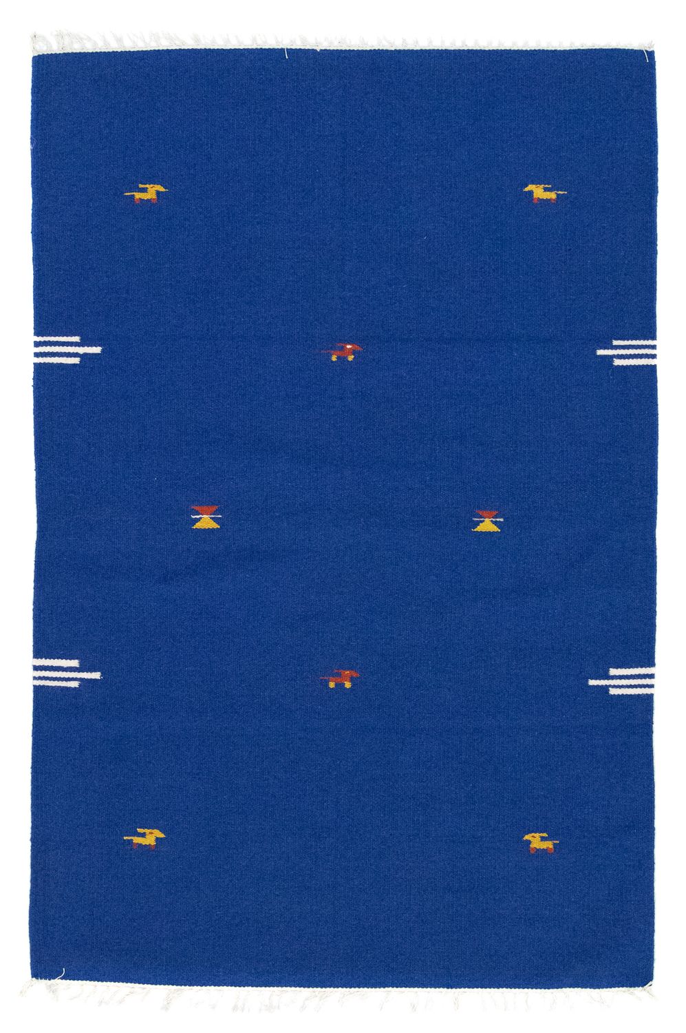 Tapis Kelim - Tendance - 180 x 120 cm - bleu