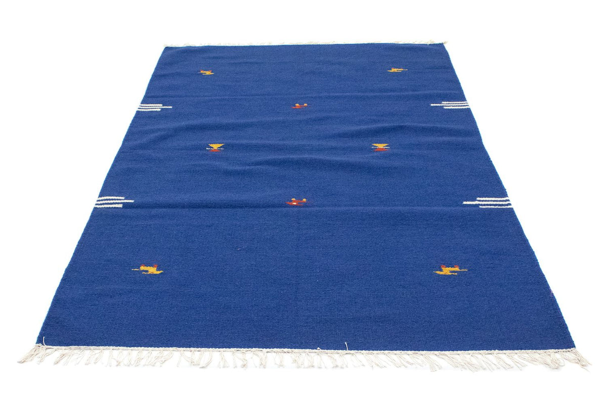 Tapis Kelim - Tendance - 180 x 120 cm - bleu