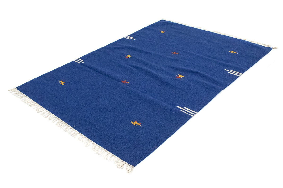 Tapis Kelim - Tendance - 180 x 120 cm - bleu