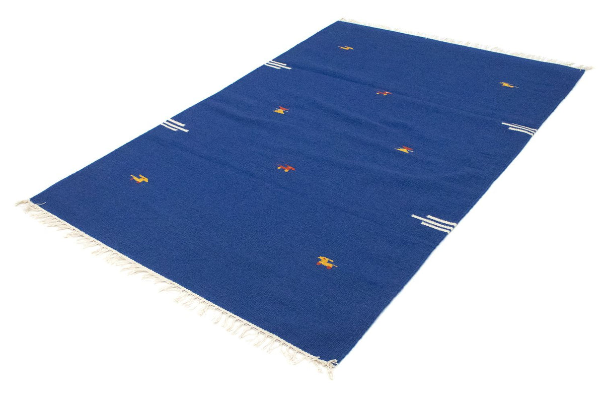 Tapis Kelim - Tendance - 180 x 120 cm - bleu
