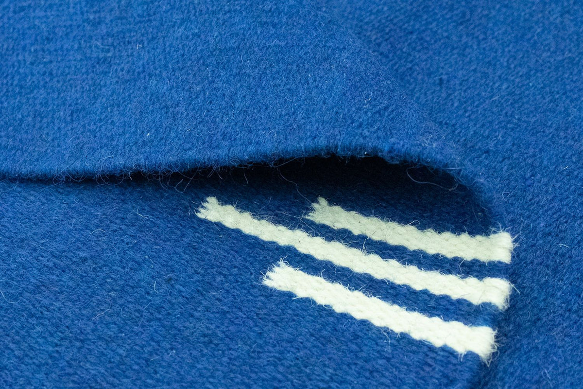 Tapis Kelim - Tendance - 180 x 120 cm - bleu