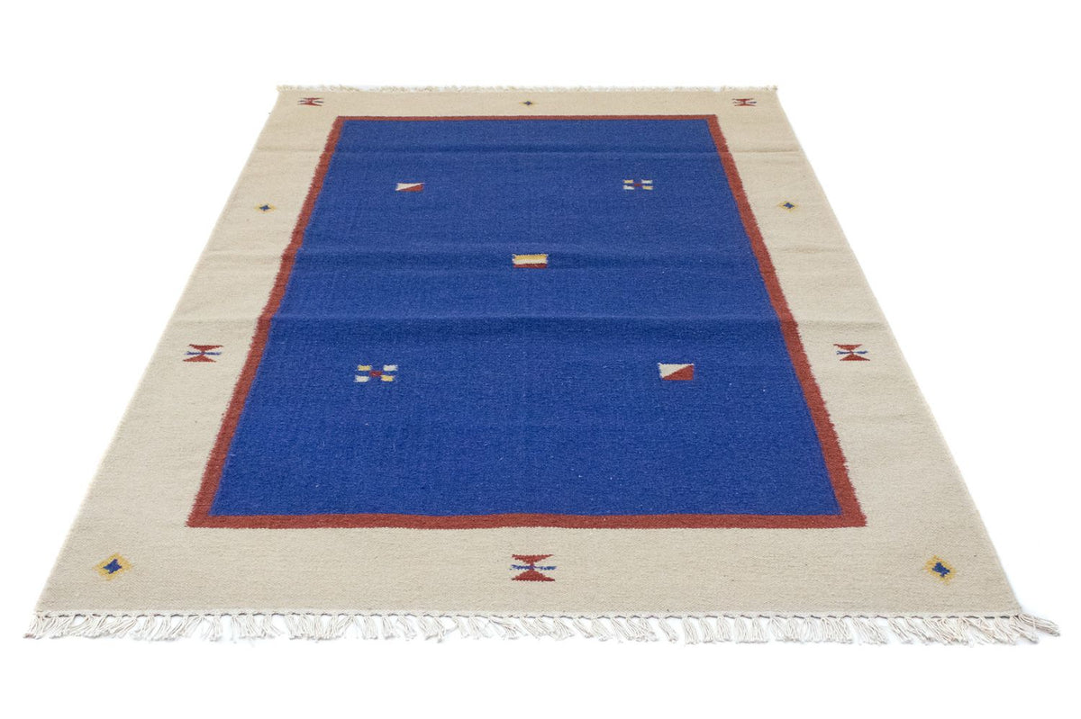 Tapis Kelim - Tendance - 180 x 120 cm - bleu
