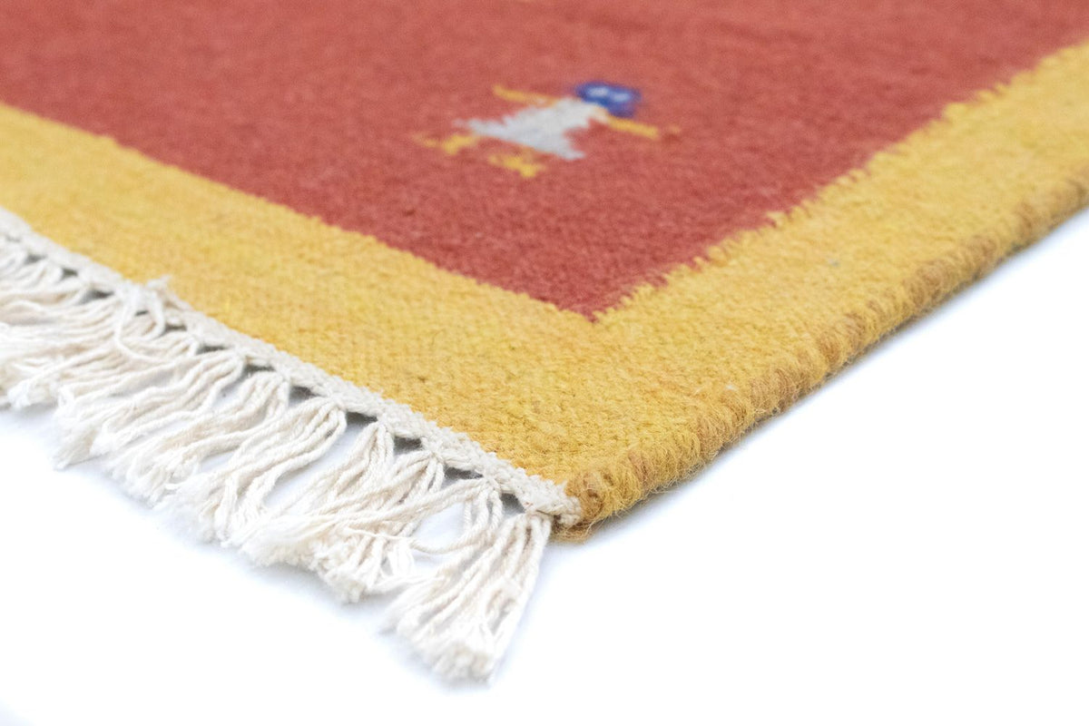 Tapis Kelim - Tendance - 200 x 140 cm - bleu
