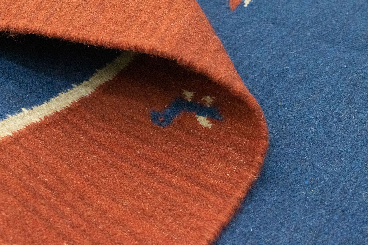 Tapis Kelim - Tendance - 300 x 200 cm - bleu