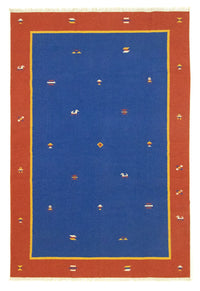 Tapis Kelim - Tendance - 300 x 200 cm - bleu