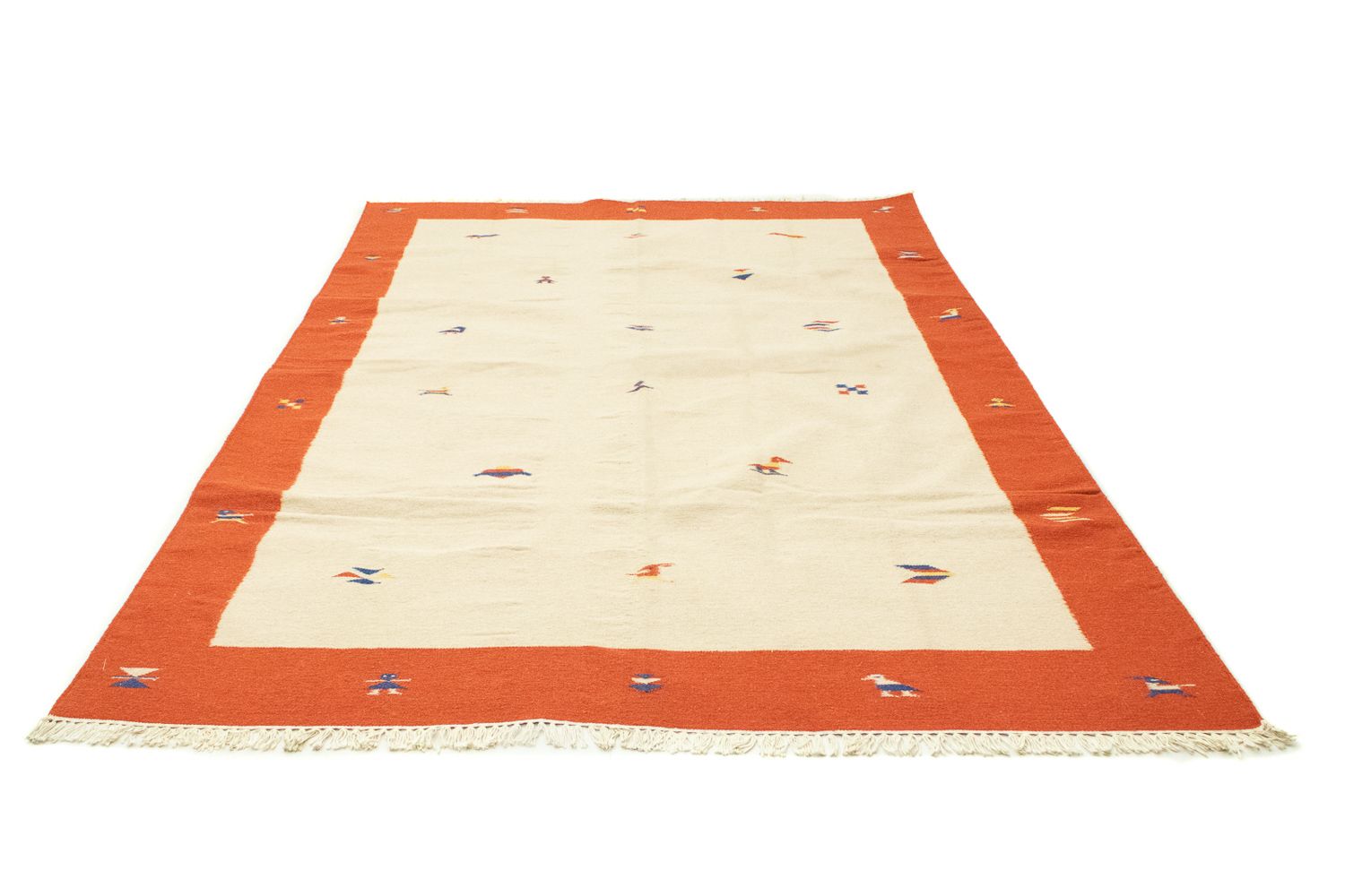 Tapis Kelim - Tendance - 300 x 200 cm - beige