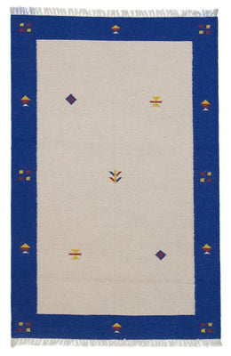 Tapis Kelim - Tendance - 180 x 120 cm - beige