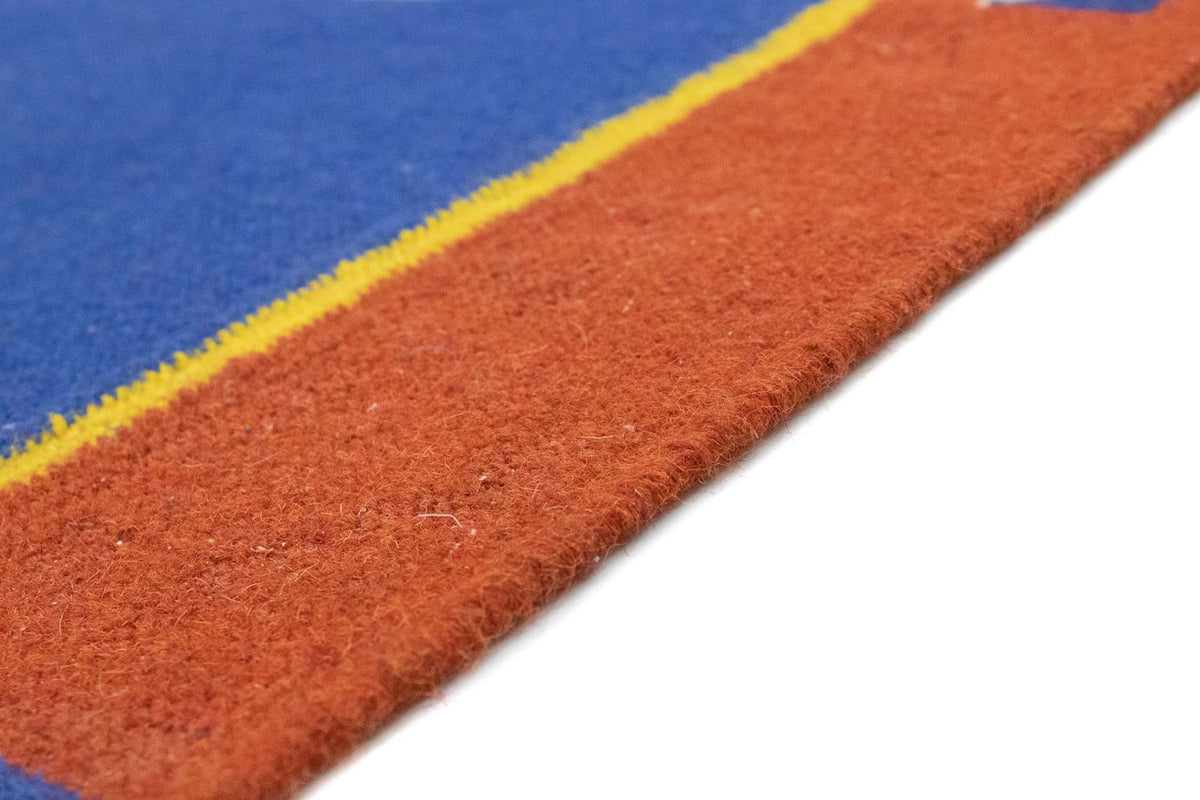 Tapis Kelim - Tendance - 180 x 120 cm - bleu