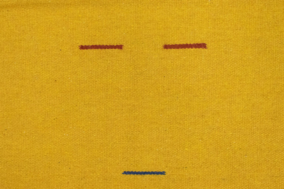 Tapis Kelim - Tendance - 180 x 120 cm - jaune