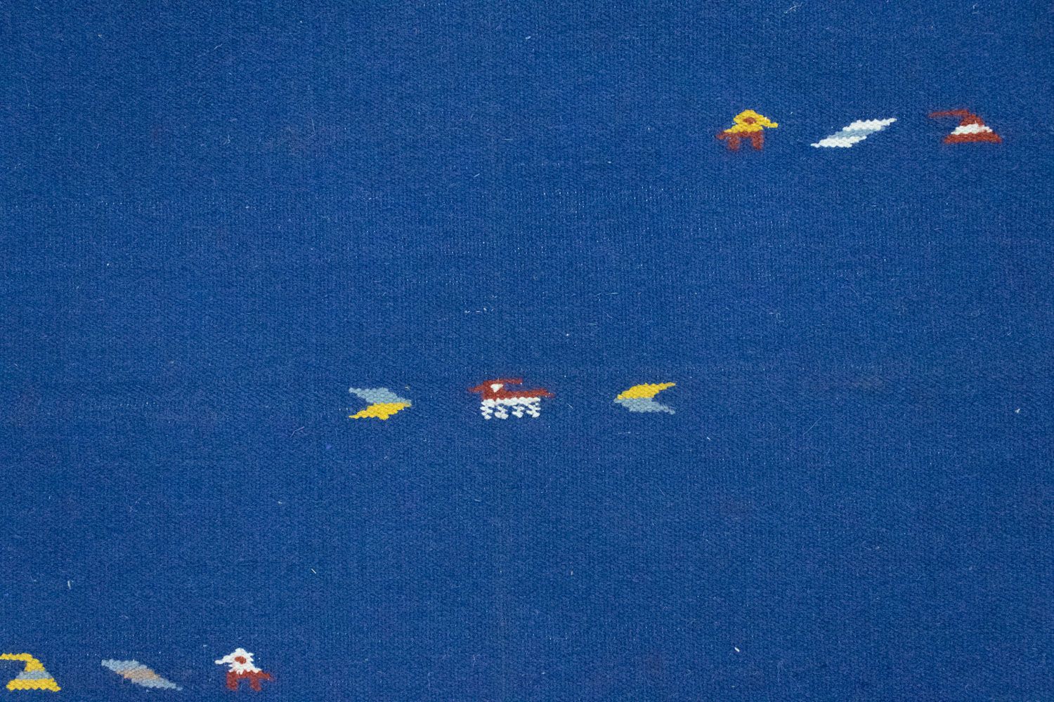Tapis Kelim - Tendance - 180 x 120 cm - bleu