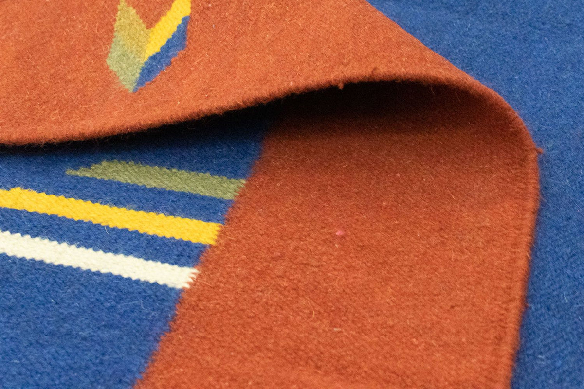 Tapis Kelim - Tendance - 300 x 200 cm - bleu