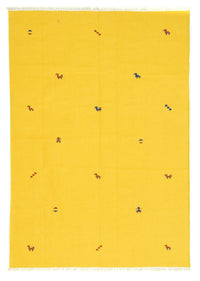 Tapis Kelim - Tendance - 300 x 200 cm - jaune