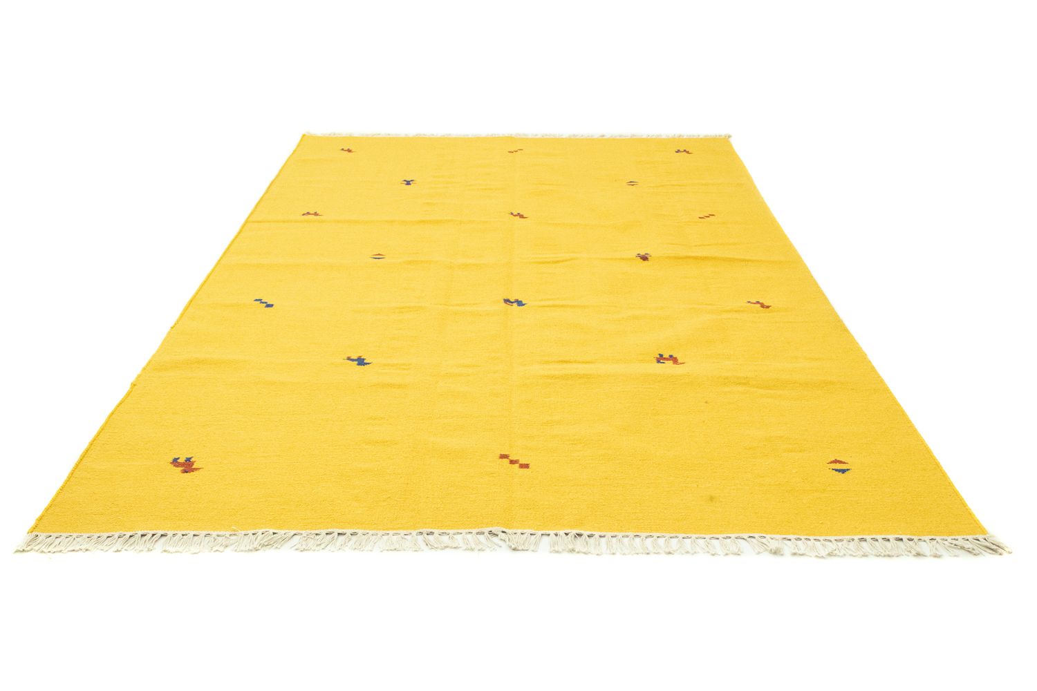 Tapis Kelim - Tendance - 300 x 200 cm - jaune