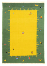 Tapis Kelim - Tendance - 300 x 200 cm - jaune