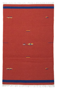 Tapis Kelim - Tendance - 180 x 120 cm - rouge