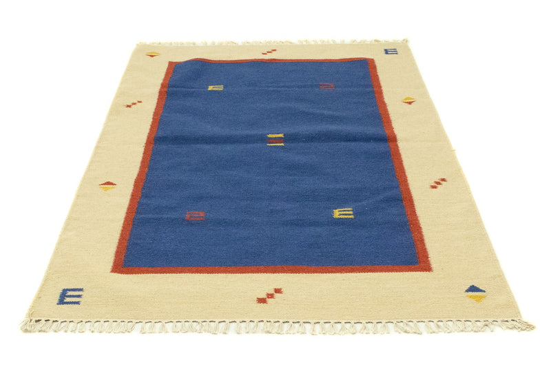 Tapis Kelim - Tendance - 180 x 120 cm - bleu