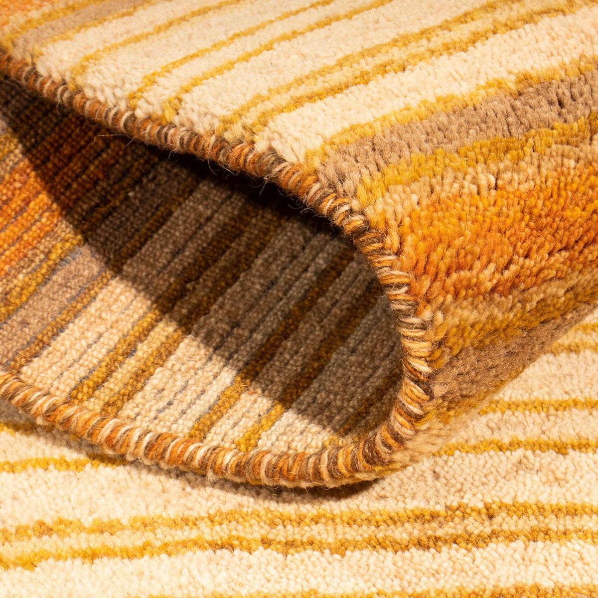 Tapis Gabbeh - Loribaft Softy - 138 x 72 cm - multicolore