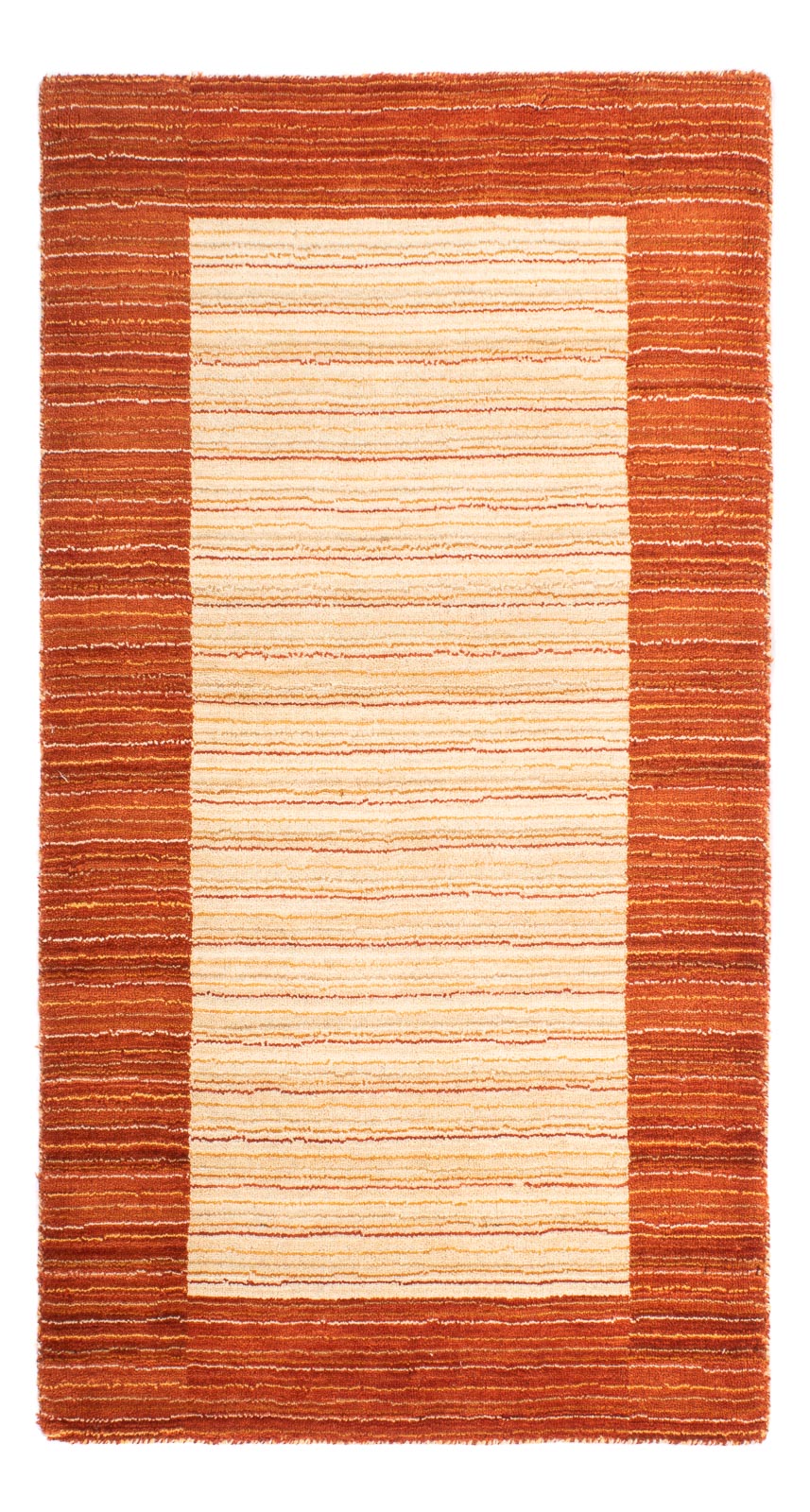 Tapis Gabbeh - Loribaft Softy - 132 x 72 cm - beige